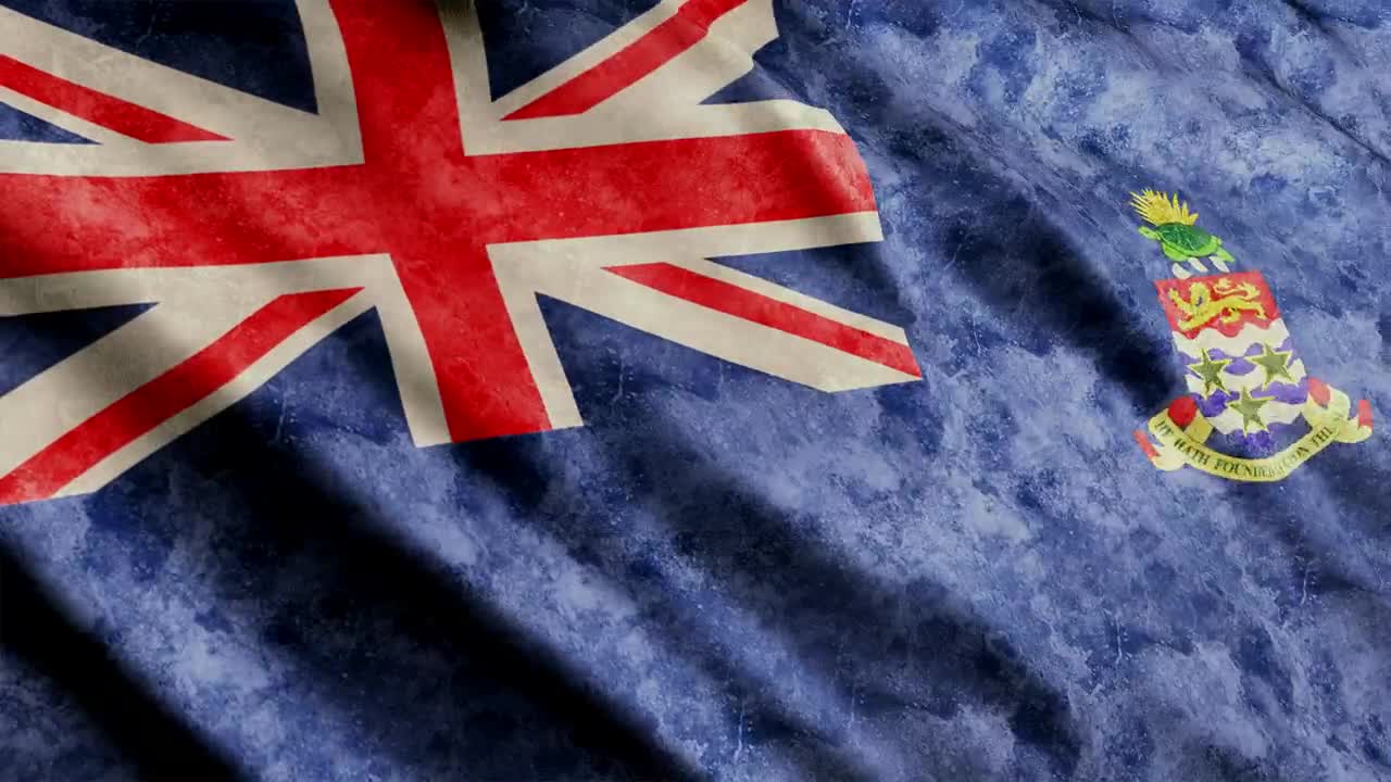 Video Stock Cayman Islands Faded Flag Live Wallpaper For PC