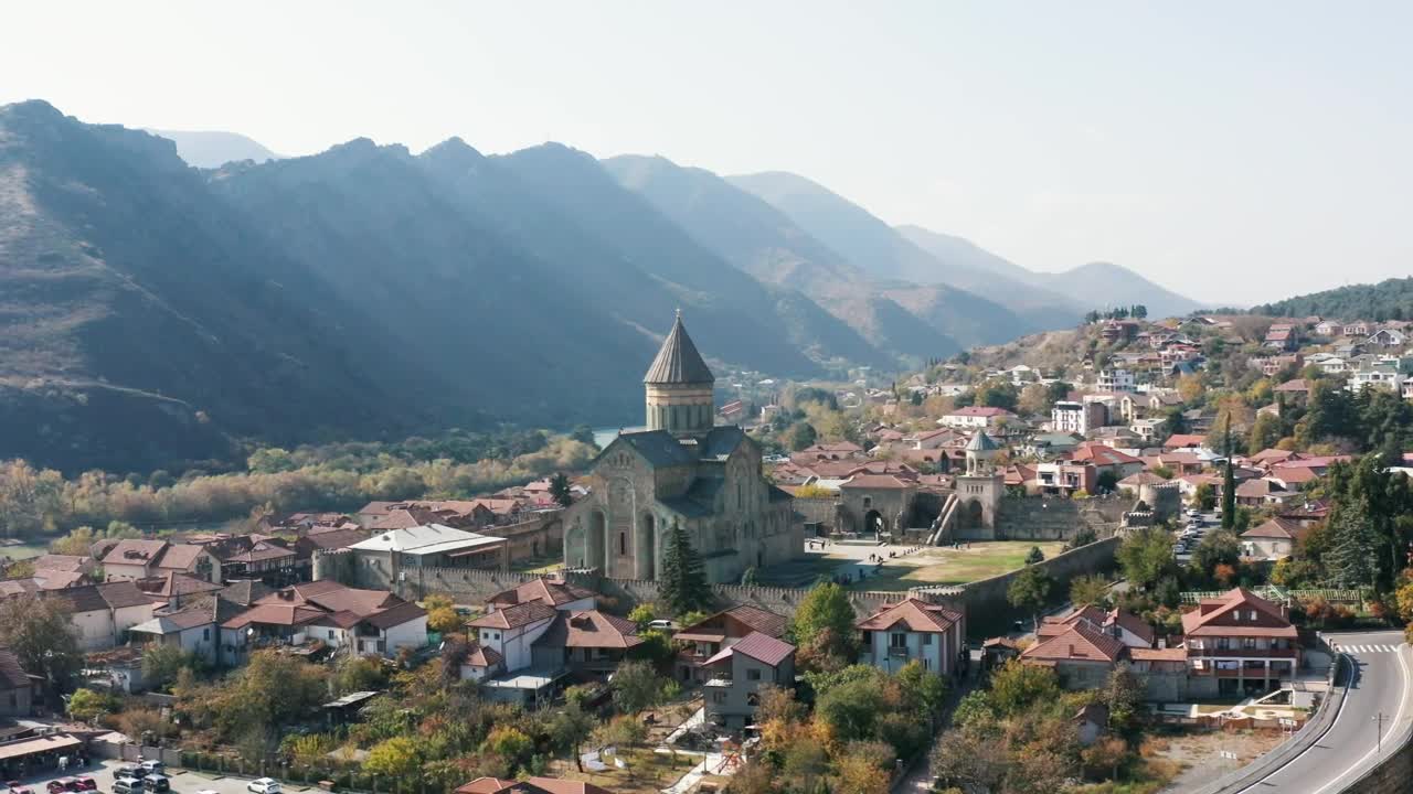 Video Stock Cathedral In The Middle Of The Town Live Wallpaper For PC