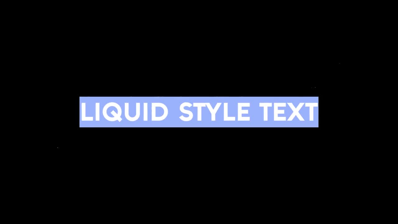 Video Stock Cartoon Liquid Splash Lower Third Live Wallpaper For PC