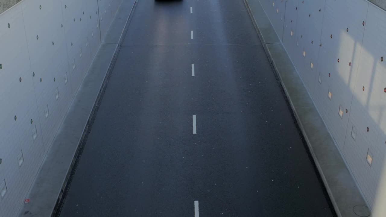 Video Stock Cars Is Going Into Underground Tunnel Live Wallpaper For PC