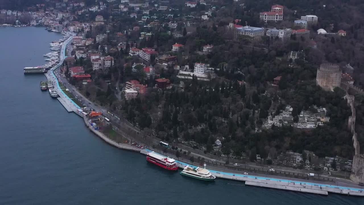 Video Stock Cars Driving By A Small Harbor Live Wallpaper For PC