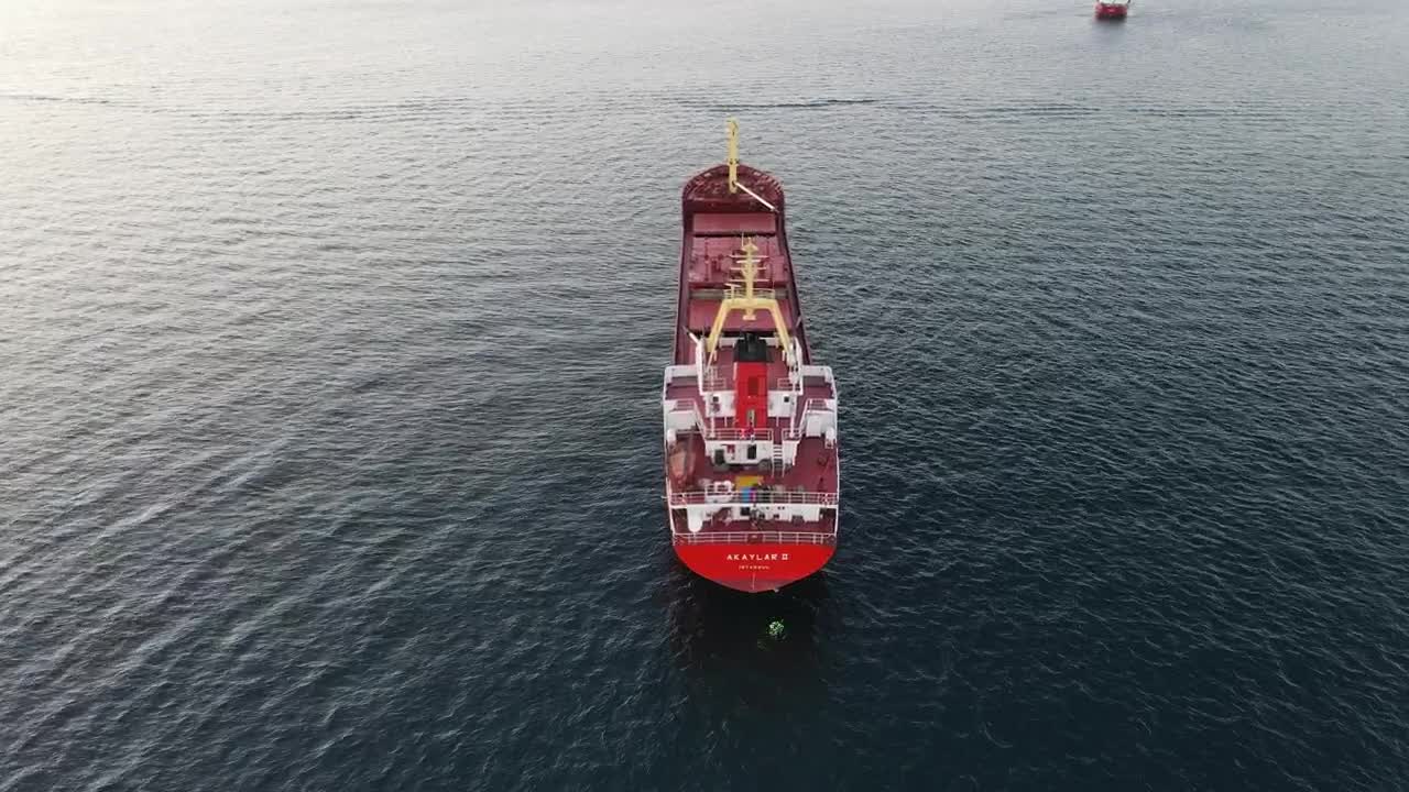 Video Stock Cargo Ships Sailing In The Ocean Live Wallpaper For PC
