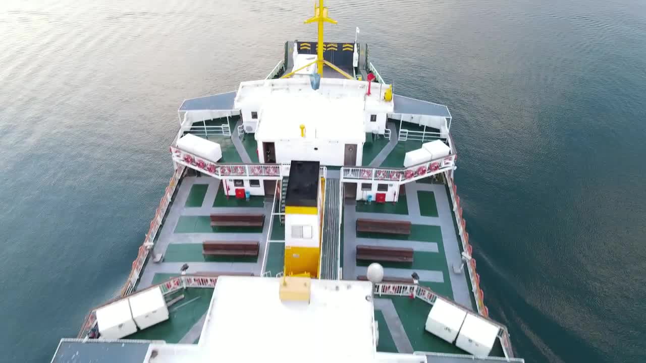 Video Stock Cargo Ship Sailing Near A Shore Live Wallpaper For PC