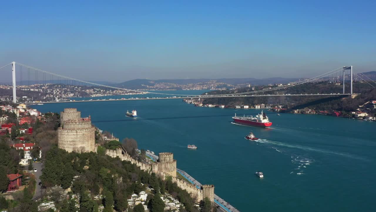 Video Stock Cargo Ship Heading To A City Port Live Wallpaper For PC