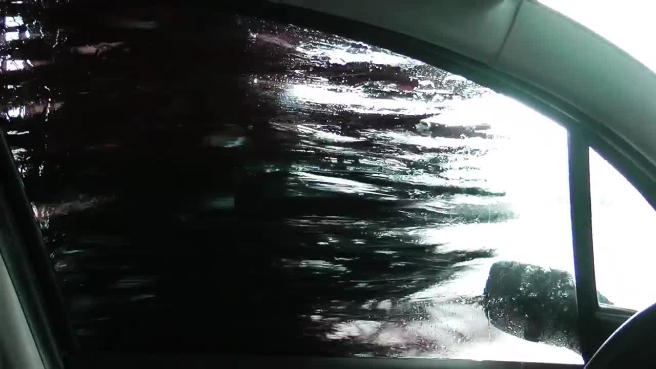 Video Stock Car Washing Machine Seen From Inside The Car Live Wallpaper For PC
