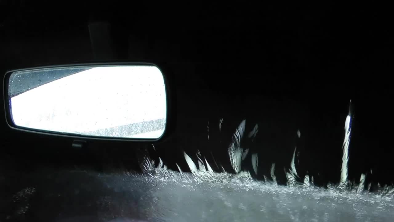 Video Stock Car Wash Seen From Inside The Car Live Wallpaper For PC