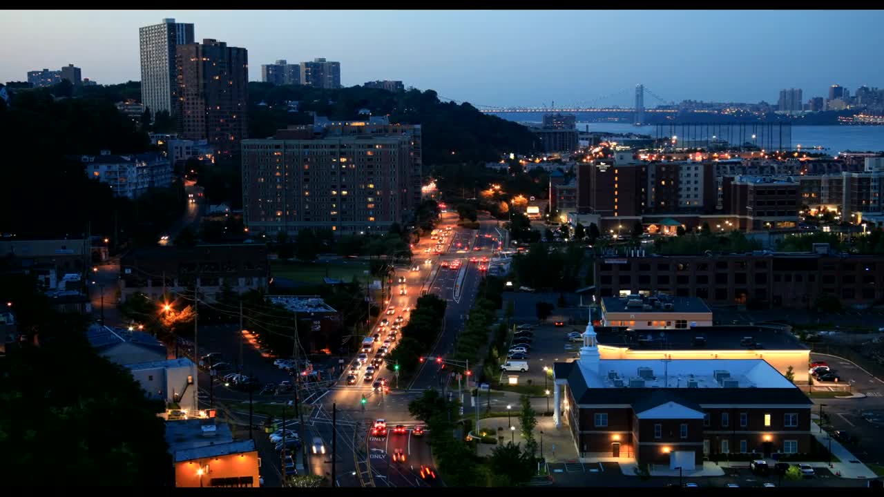 Video Stock Car Lights Across The City Live Wallpaper For PC