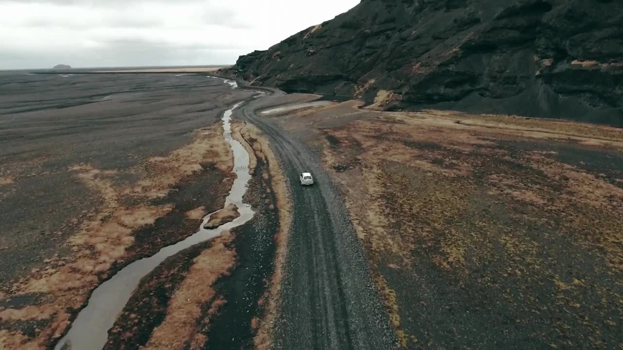 Video Stock Car Driving Off The Main Road Live Wallpaper For PC