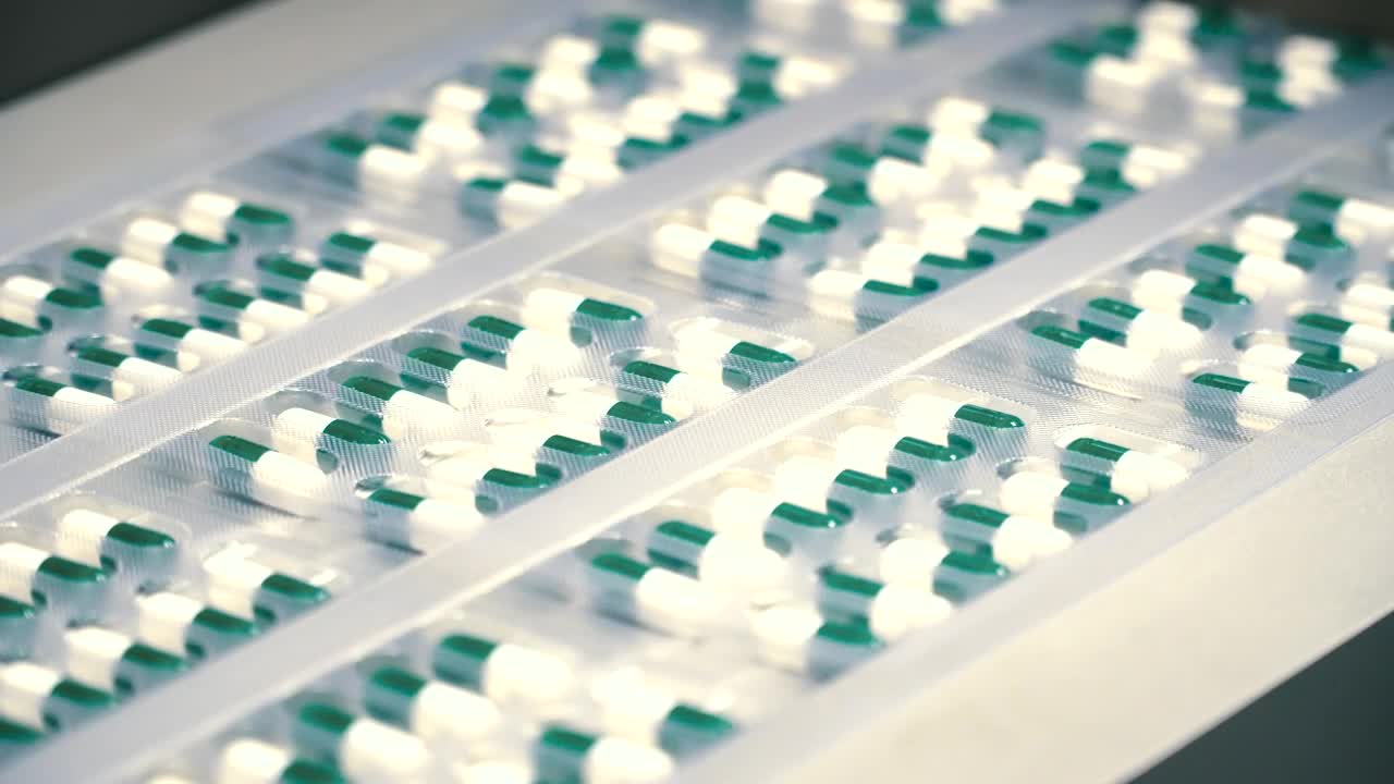 Video Stock Capsule Packing Machine In A Factory Live Wallpaper For PC