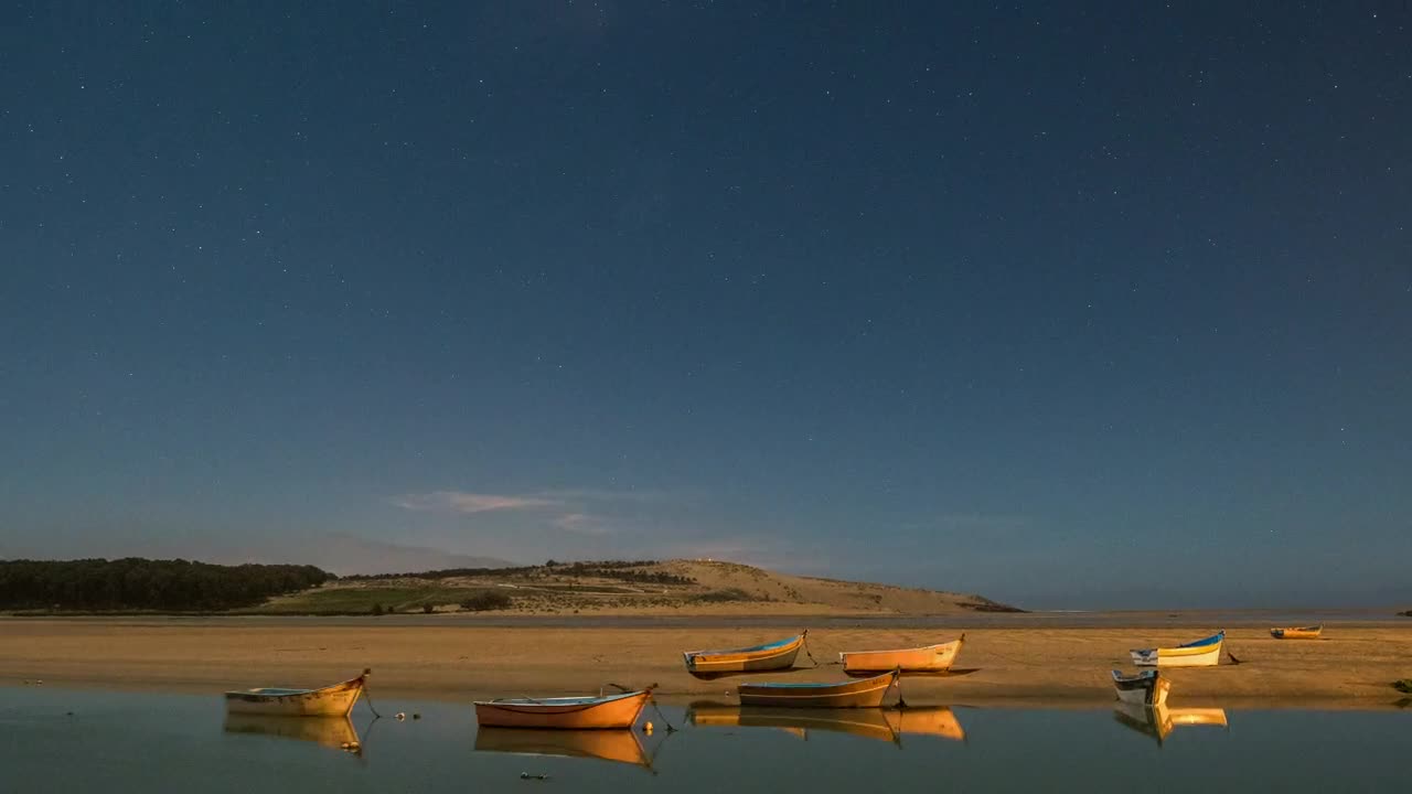Video Stock Canoes On The Lake Live Wallpaper For PC
