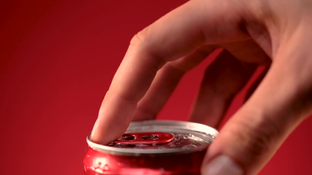 Video Stock Canned Soda Is Uncovered Live Wallpaper For PC