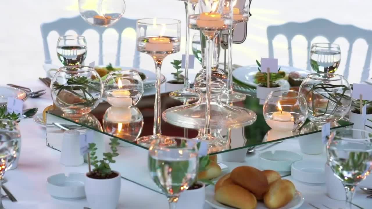 Video Stock Candles And Wine Glasses Live Wallpaper For PC