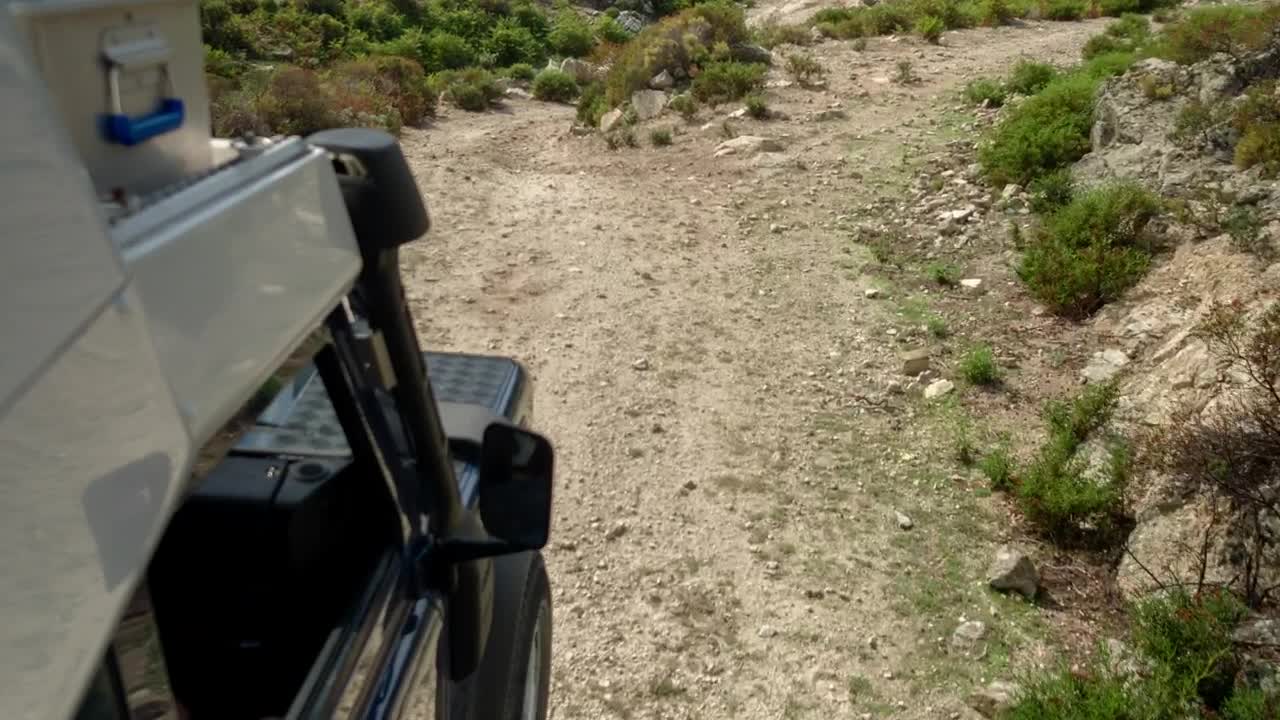 Video Stock Campervan Driving On Rough Tracks Live Wallpaper For PC