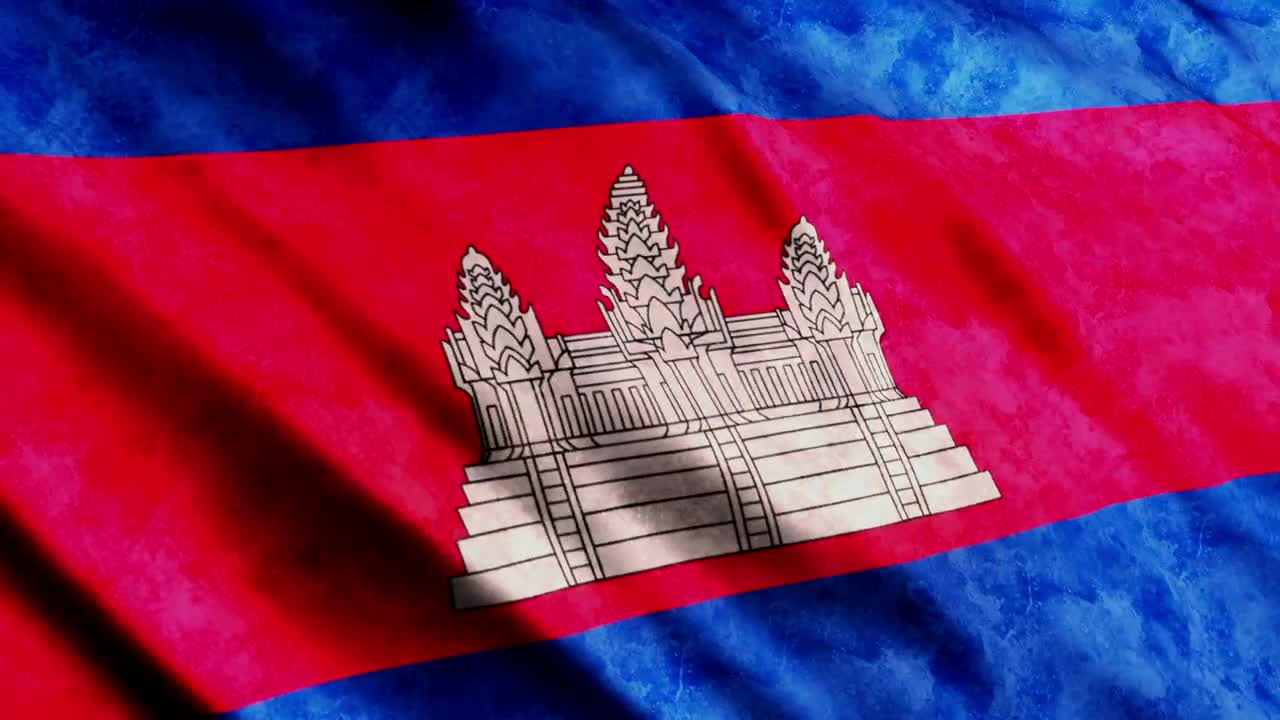 Video Stock Cambodia Waving D Faded Flag Live Wallpaper For PC