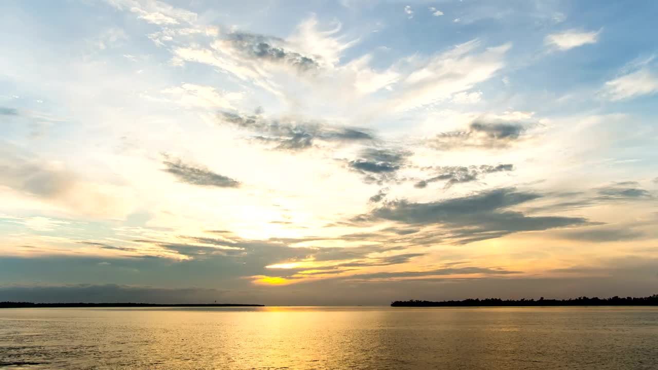 Video Stock Calm Seas Below A Sunset Live Wallpaper For PC