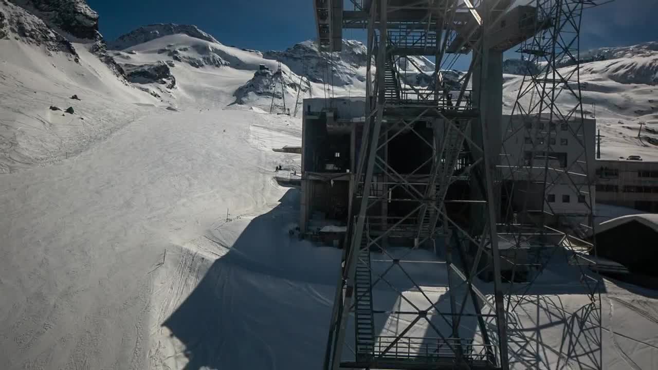 Video Stock Cable Car View In The Italian Alps Live Wallpaper For PC
