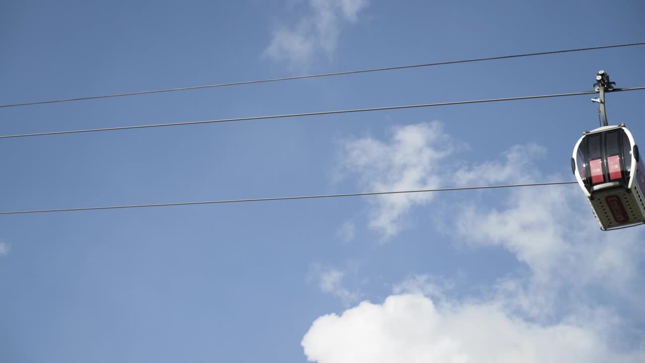 Video Stock Cable Car Moving Across The Sky Live Wallpaper For PC
