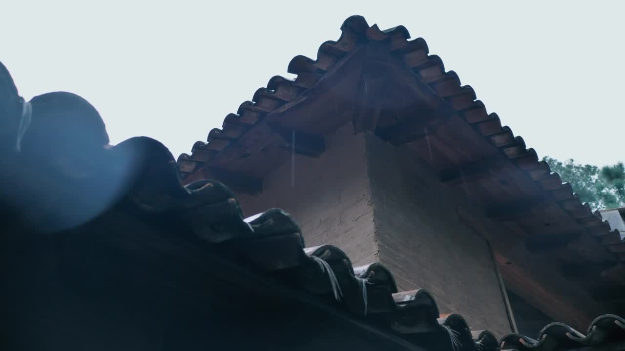 Video Stock Cabin On Rainy Day Live Wallpaper For PC