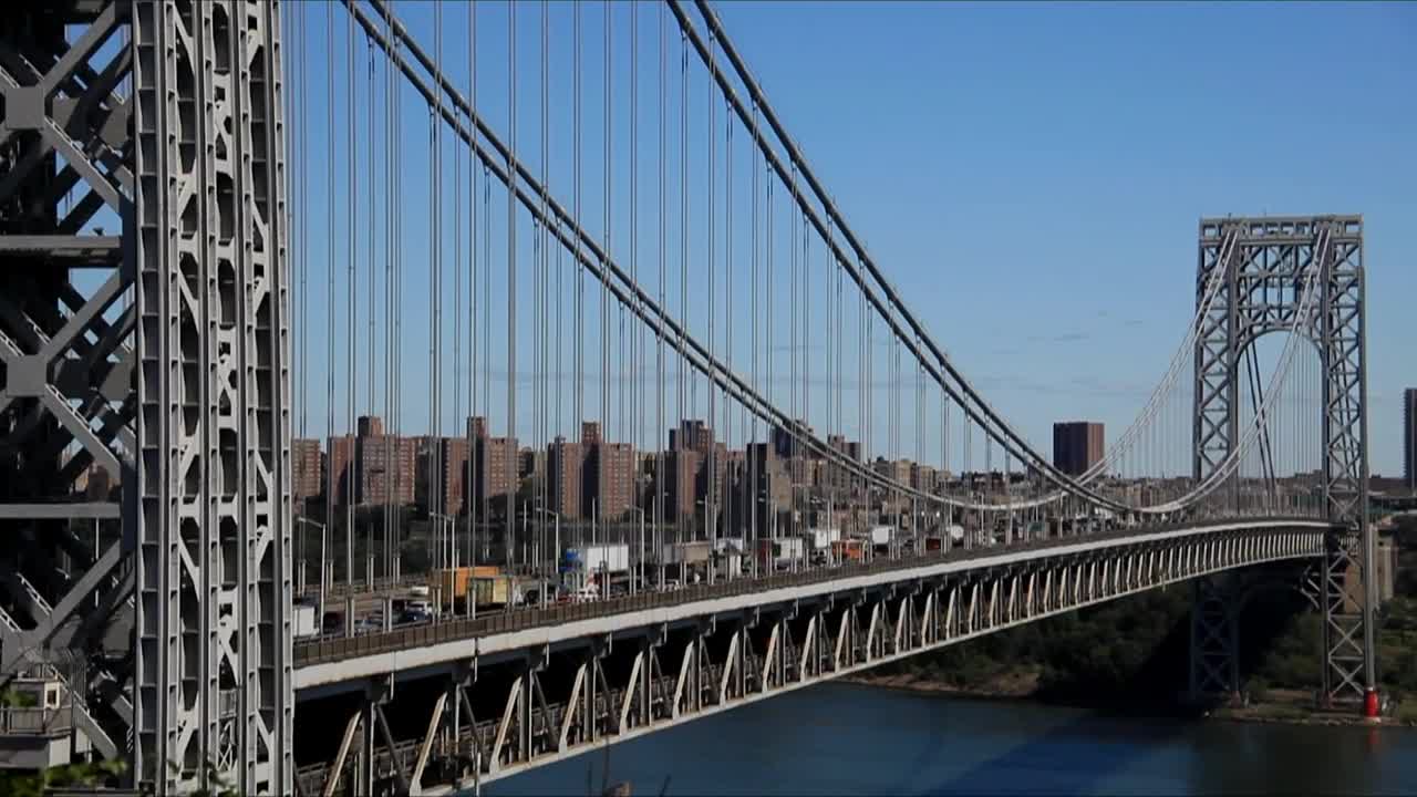 Video Stock Busy Traffic Across A Bridge Live Wallpaper For PC