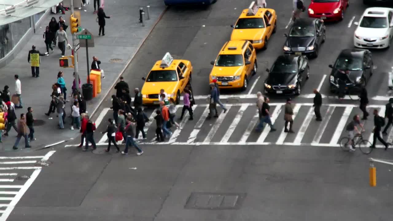 Video Stock Busy Street In The City Live Wallpaper For PC