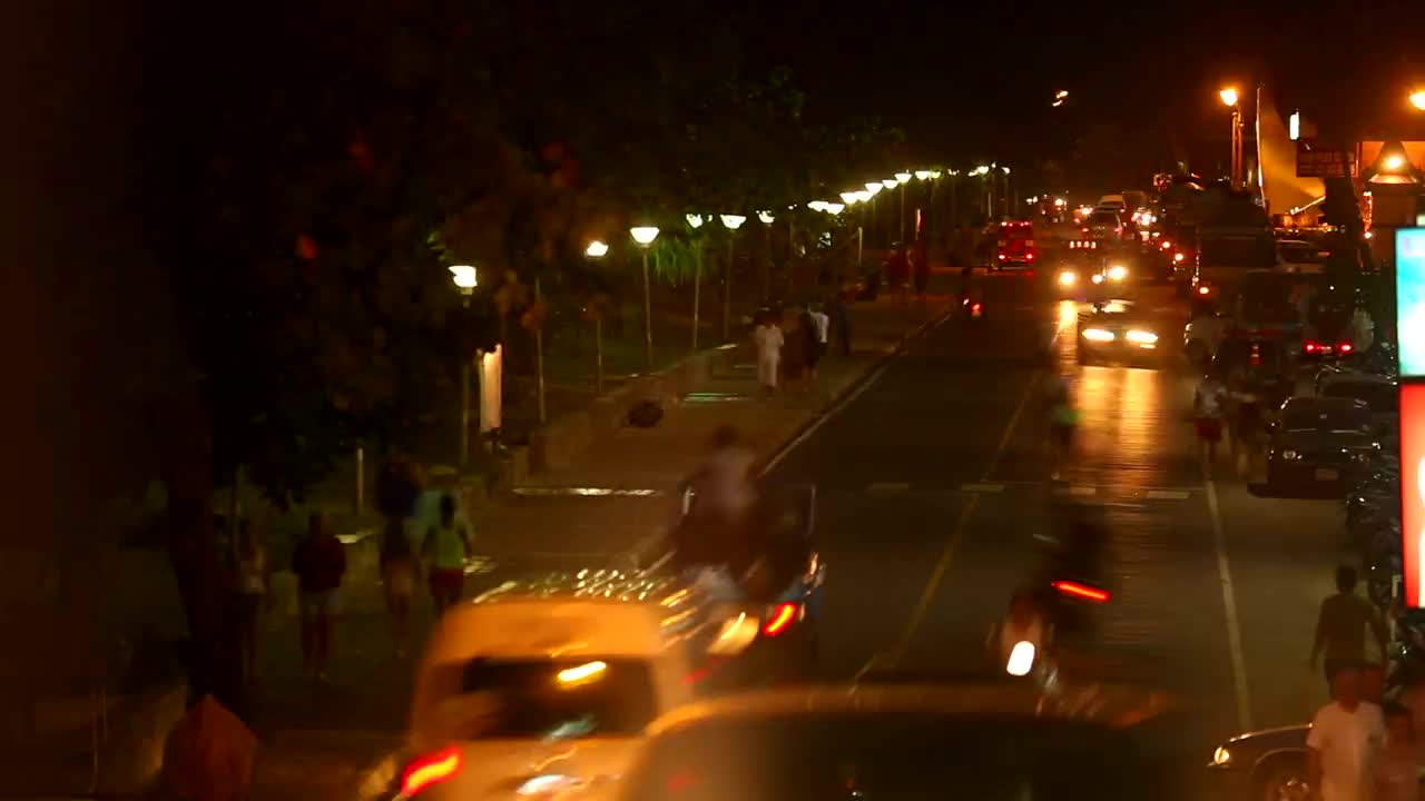 Video Stock Busy Night Street Live Wallpaper For PC