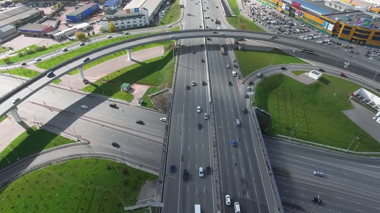 Video Stock Busy Highway And Green Fields Live Wallpaper For PC