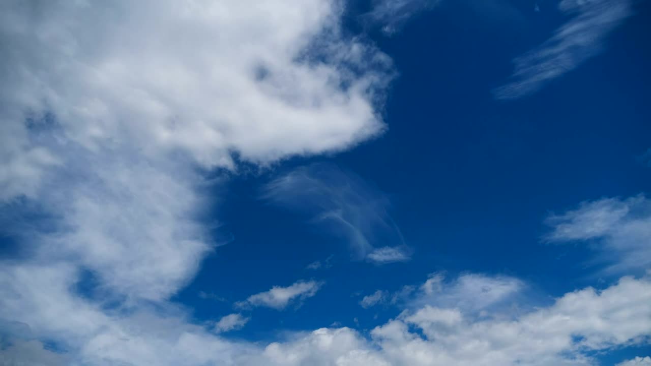 Video Stock Clouds Moving Smoothly In The Blue Sky Live Wallpaper For PC