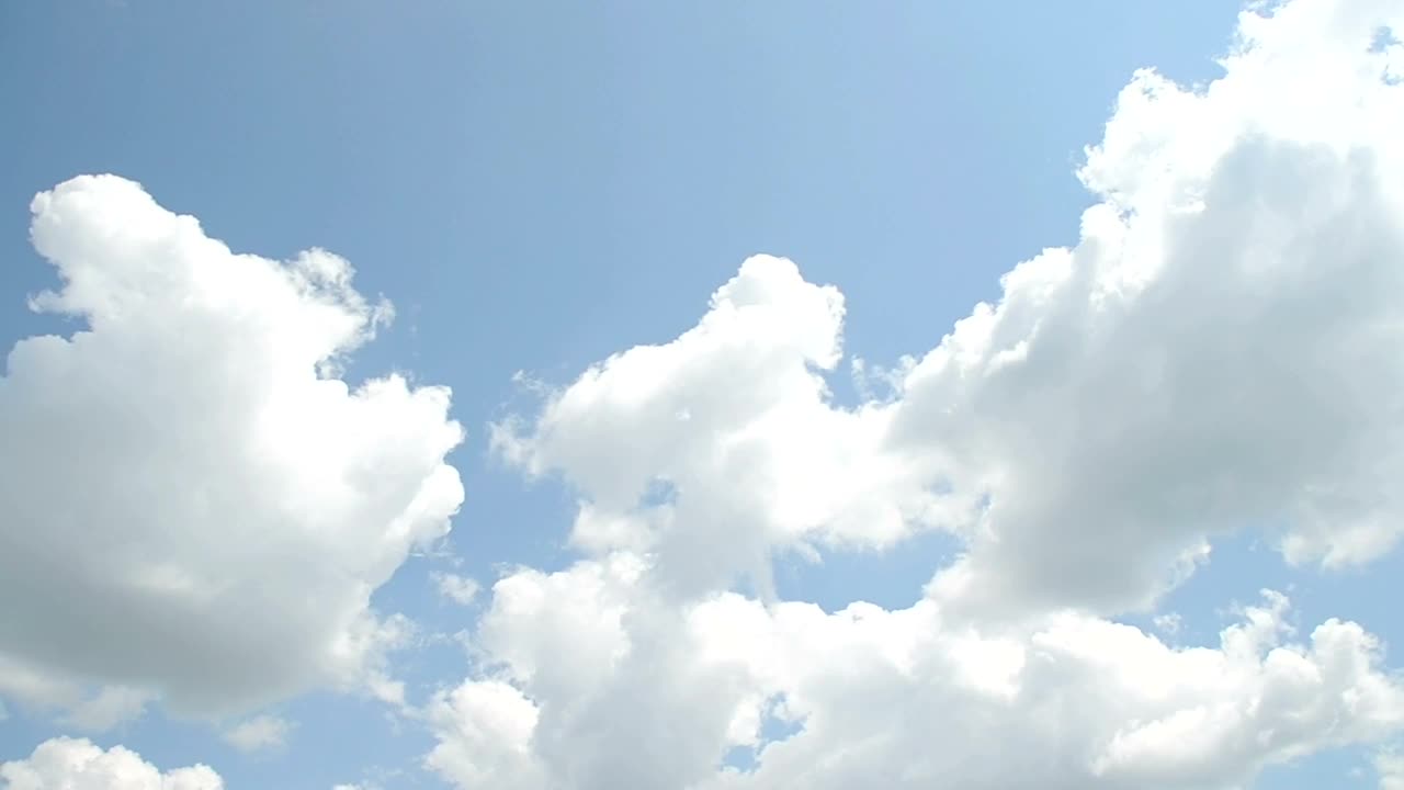 Video Stock Clouds In A Clear Sky Live Wallpaper For PC