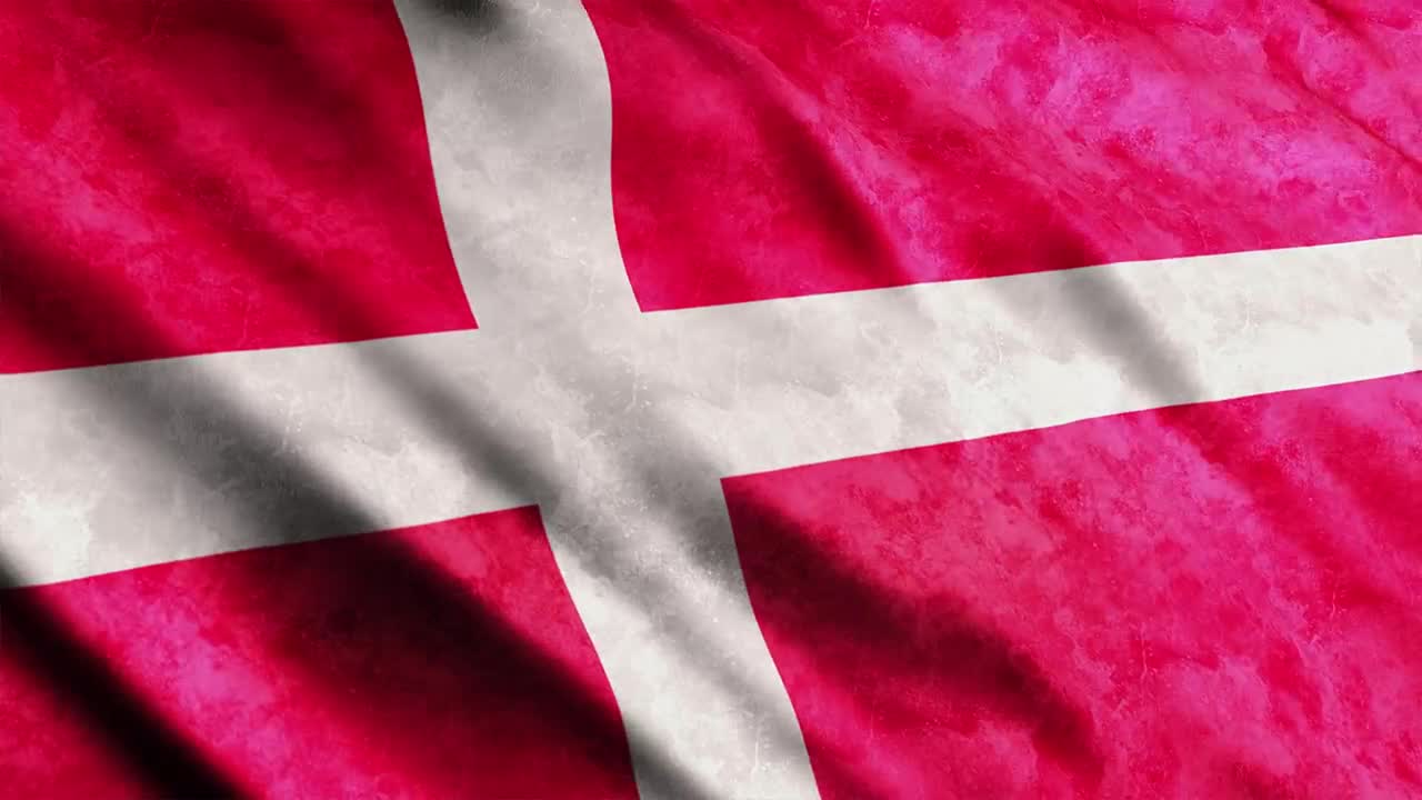 Stock Video Denmark Flag In Full Screen Live Wallpaper For PC