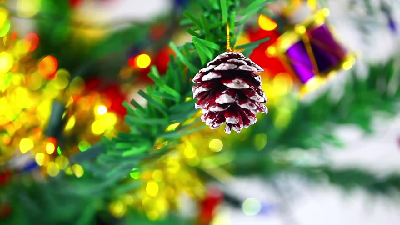 Stock Video Decorations On New Years Eve And Christmas Live Wallpaper For PC