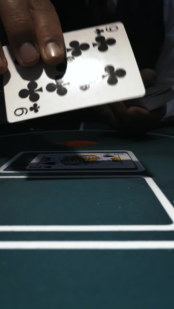 Stock Video Dealer Placing Poker Cards On A Gaming Table 4051 Live Wallpaper For PC