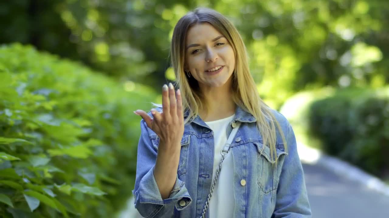 Stock Video Deaf Woman Signs Hear Us We Love You Live Wallpaper For PC