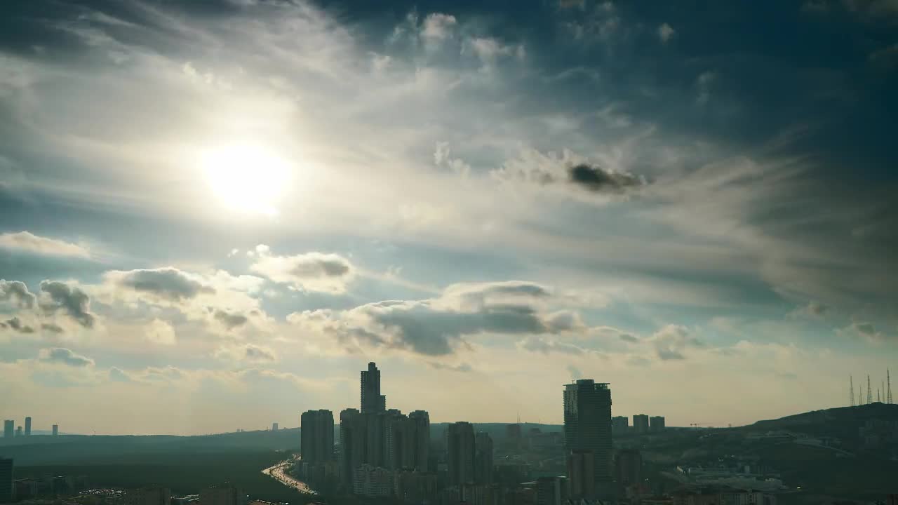 Stock Video Day To Night Timelapse In The City Live Wallpaper For PC