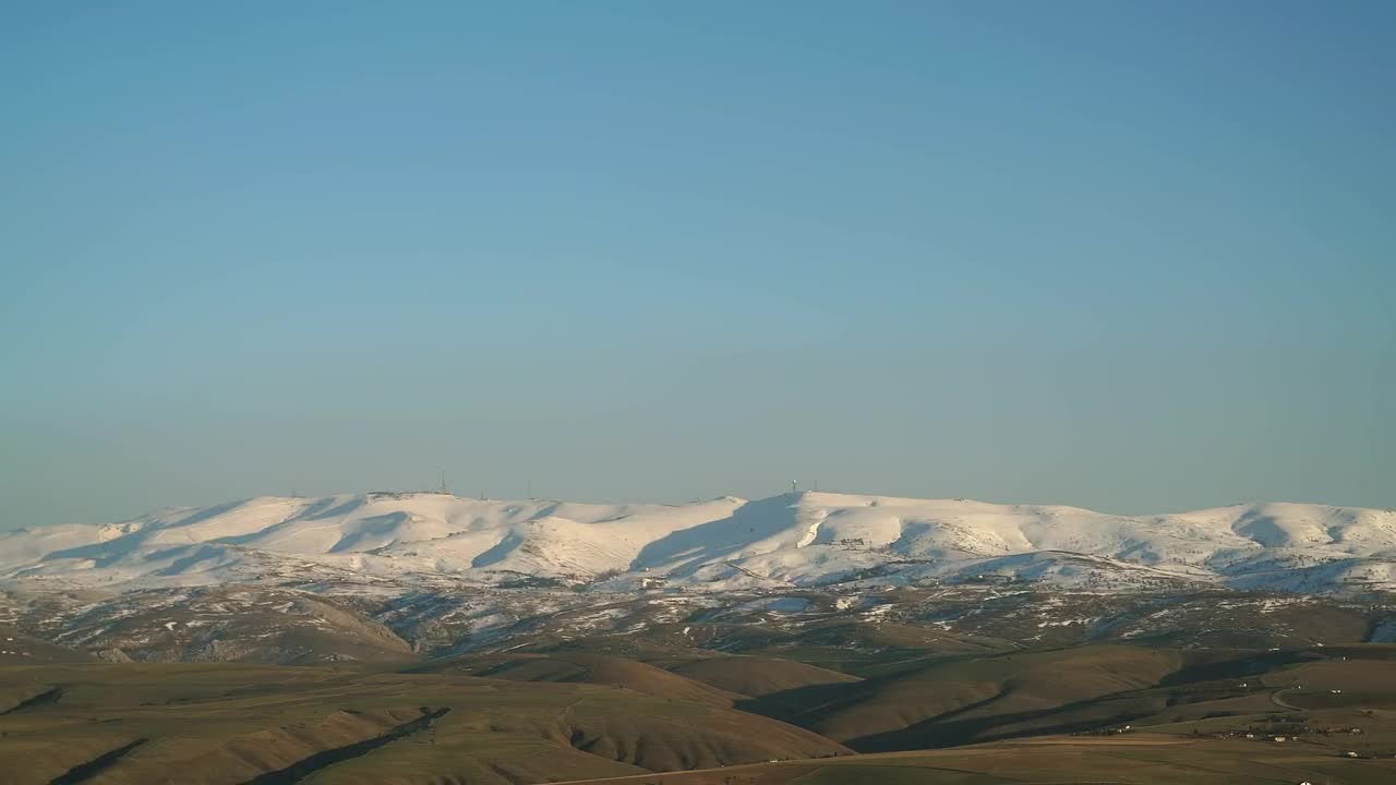 Stock Video Day To Night Time Lapse In Snowy Mountains Live Wallpaper For PC