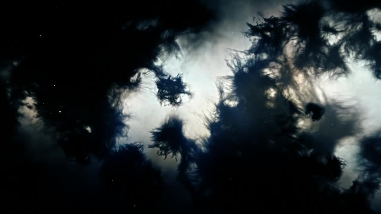 Stock Video Dark Matter Texture Floating In Space Live Wallpaper For PC