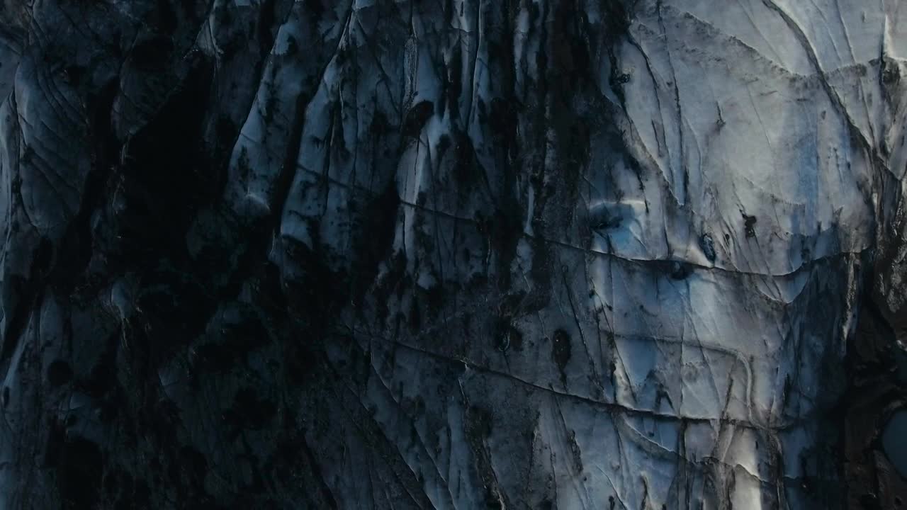 Stock Video Dark Ice Glacier Live Wallpaper For PC