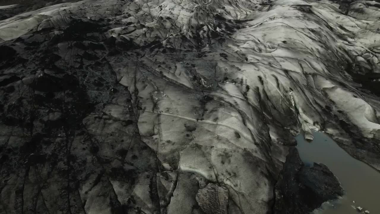 Stock Video Dark Ice Melting Live Wallpaper For PC