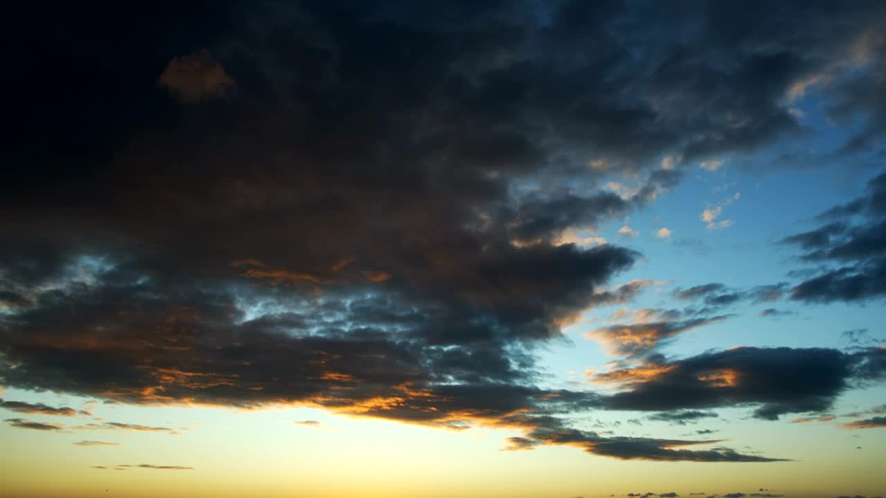 Stock Video Dark Clouds At Sunset Landscape Live Wallpaper For PC