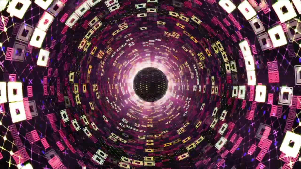 Stock Video Dancing Tunnel With Disco Concept D Live Wallpaper For PC