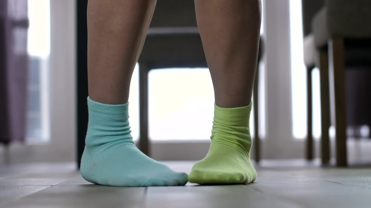 Stock Video Dancing In Bright Socks Live Wallpaper For PC