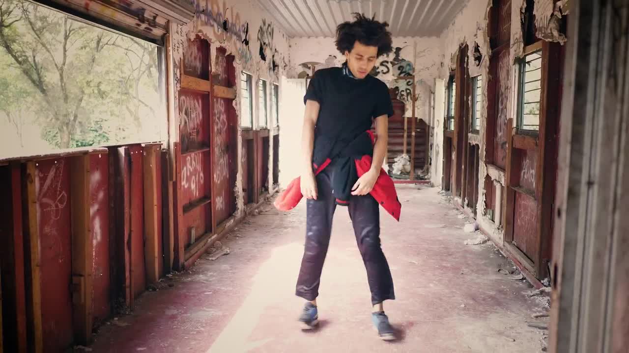 Stock Video Dancing In An Abandoned Building Live Wallpaper For PC
