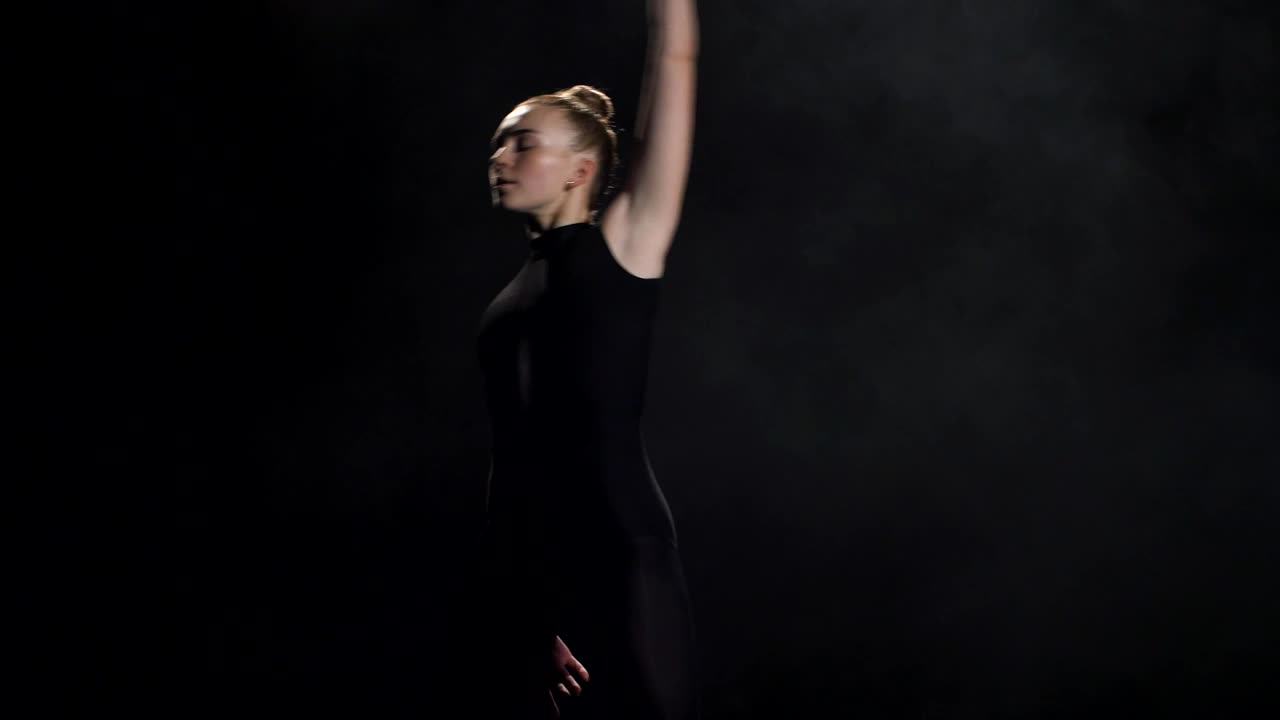 Stock Video Dancing Alone In A Dark Room Live Wallpaper For PC