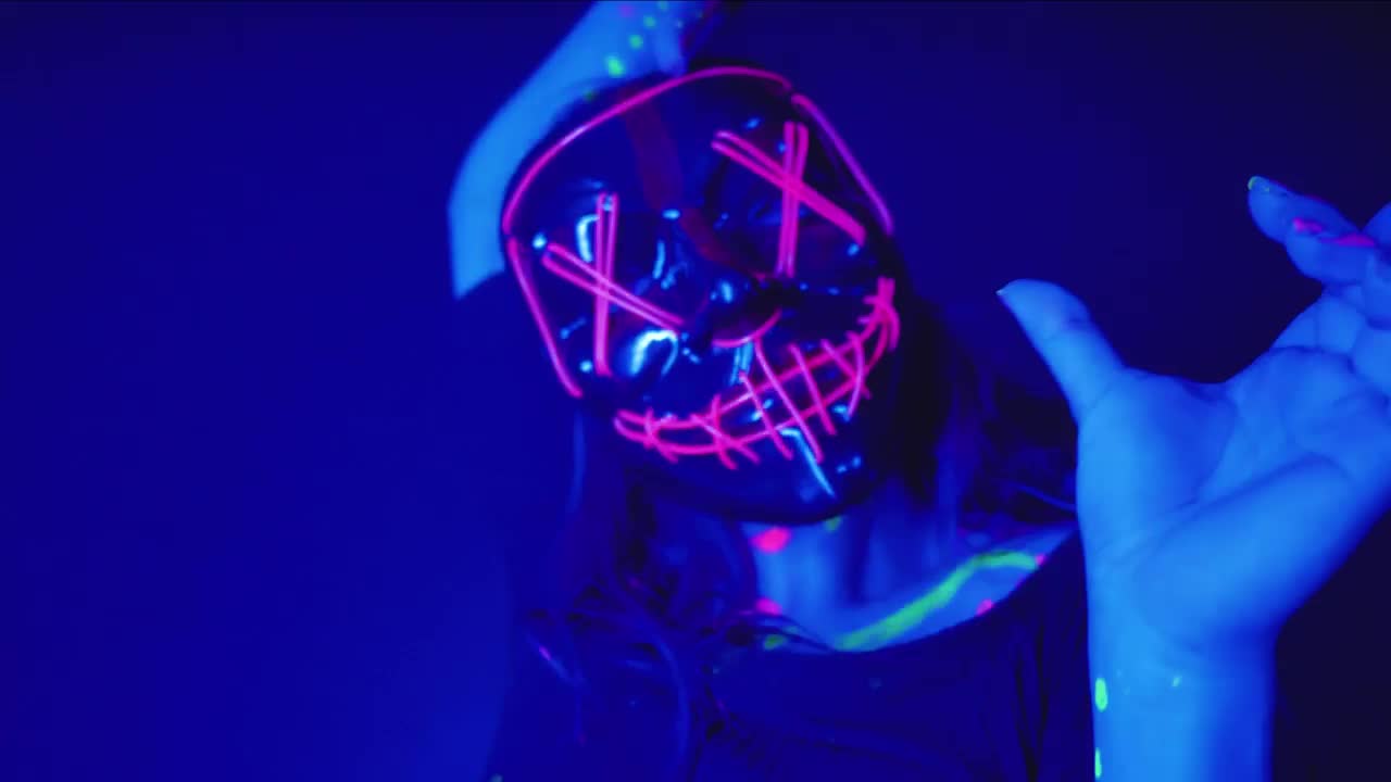 Stock Video Dance Of A Girl In Front Of And Very Close Live Wallpaper For PC