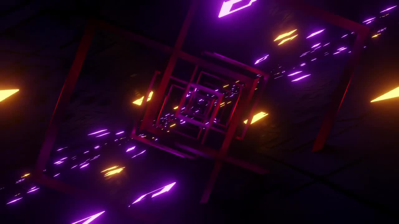 Stock Video Cyberpunk Infinity Stage D Render Live Wallpaper For PC