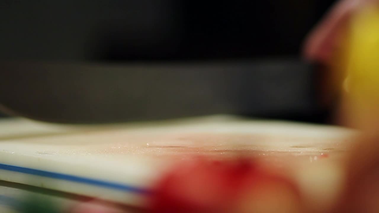 Stock Video Cutting Through Fresh Meat Live Wallpaper For PC