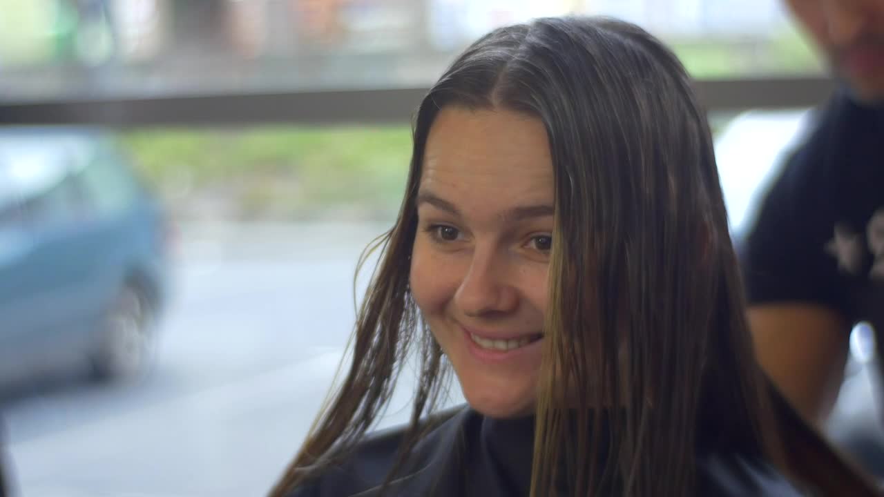 Stock Video Cutting The Clients Hair With Fire Live Wallpaper For PC