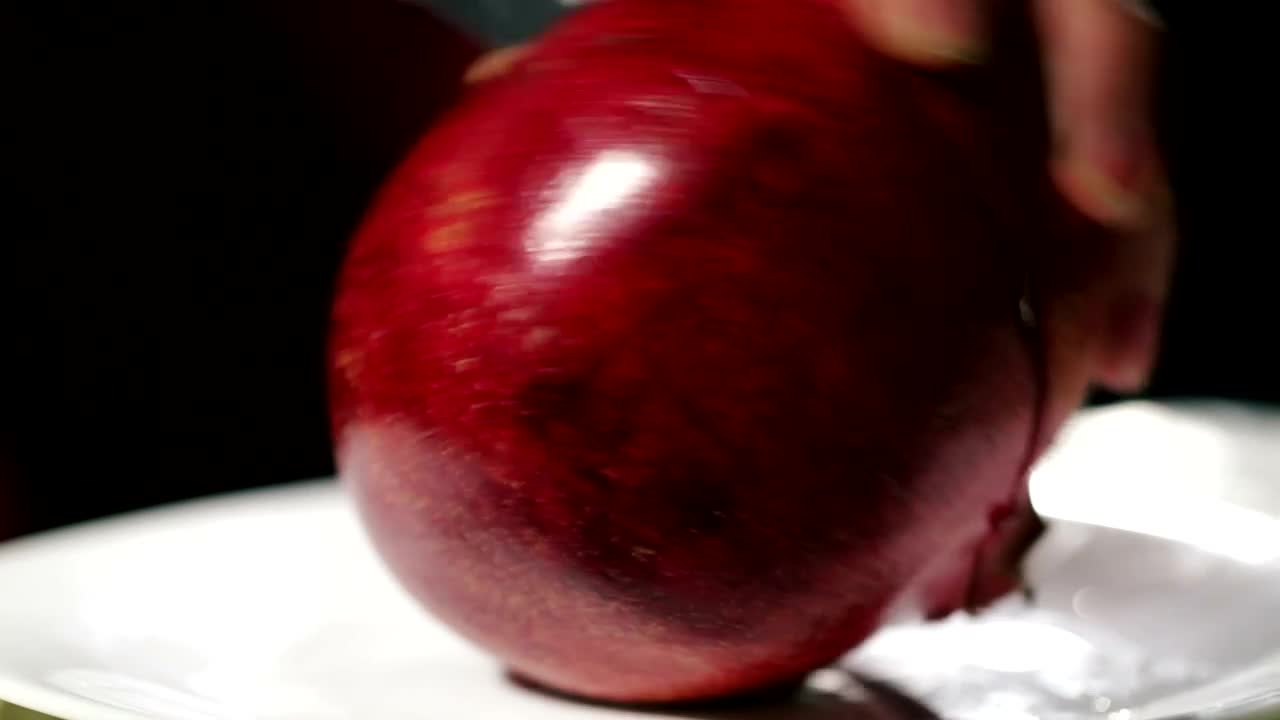 Stock Video Cutting Open A Pomegranate Live Wallpaper For PC