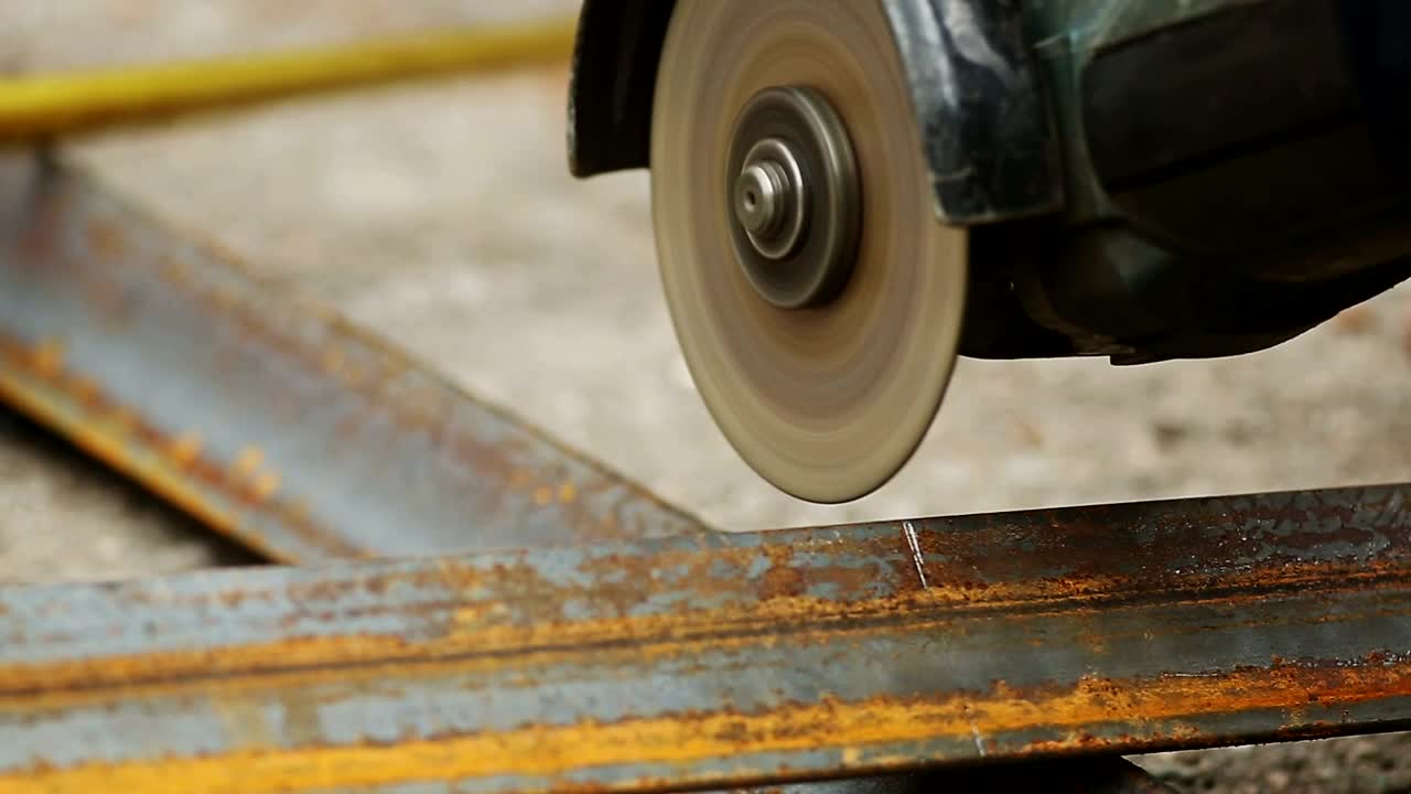 Stock Video Cutting Metal With A Saw Live Wallpaper For PC