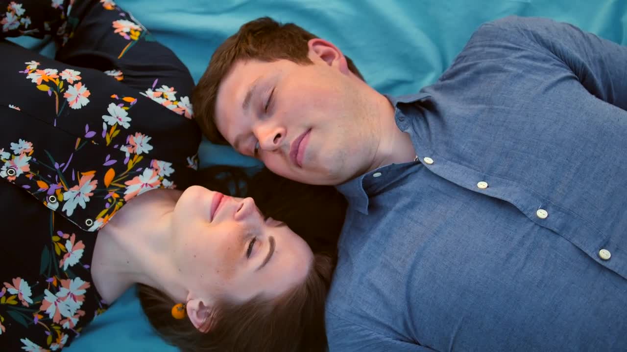 Stock Video Cute Happy Couple Lying On The Grass Live Wallpaper For PC