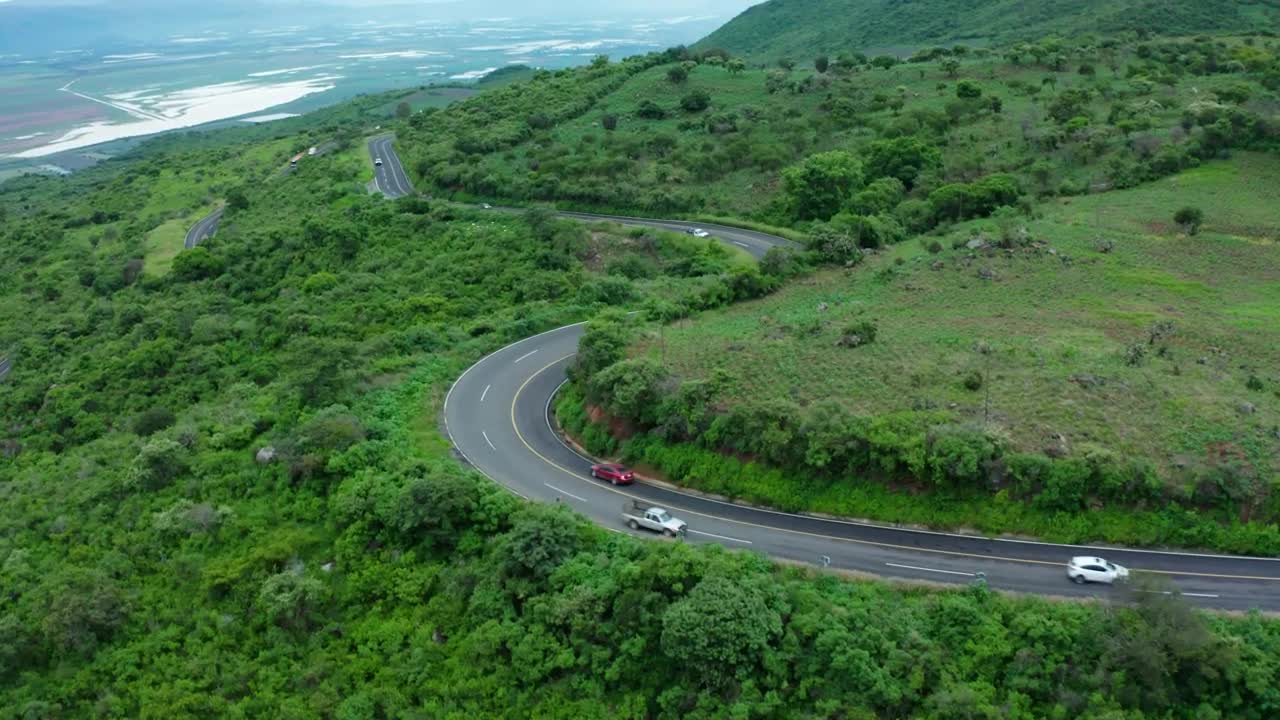 Stock Video Curvy Road On A Tree Covered Hill Live Wallpaper For PC